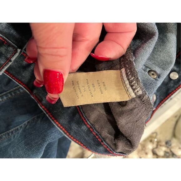 U.S. Army 1st Infantry Division Straight Leg Jeans sz 12 EUC - Picture 7 of 7